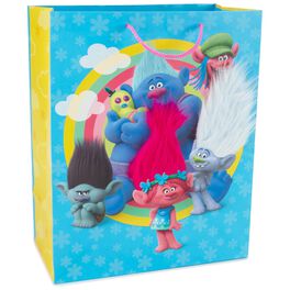 DreamWorks Trolls Poppy, Branch and Friends Large Gift Bag, 13", DreamWorks Trolls Poppy, Branch and Friends Large Gift Bag, 13", , large