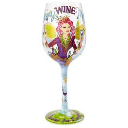 Lolita® Fairy Wine Mother Handpainted Wine Glass, 15 oz., Lolita® Fairy Wine Mother Handpainted Wine Glass, 15 oz., , large