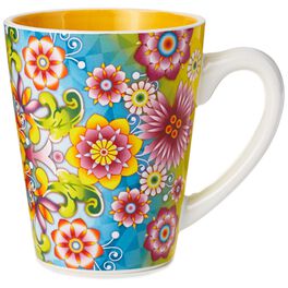 Catalina Estrada Flourishing Blooms Mug, 11 oz, Catalina Estrada Flourishing Blooms Mug, 11 oz, , large