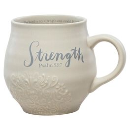 DaySpring Strength Stoneware Mug, 14 oz., DaySpring Strength Stoneware Mug, 14 oz., , large