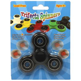Trifecta Fidget Spinner, Assorted Colors, Trifecta Fidget Spinner, Assorted Colors, , large