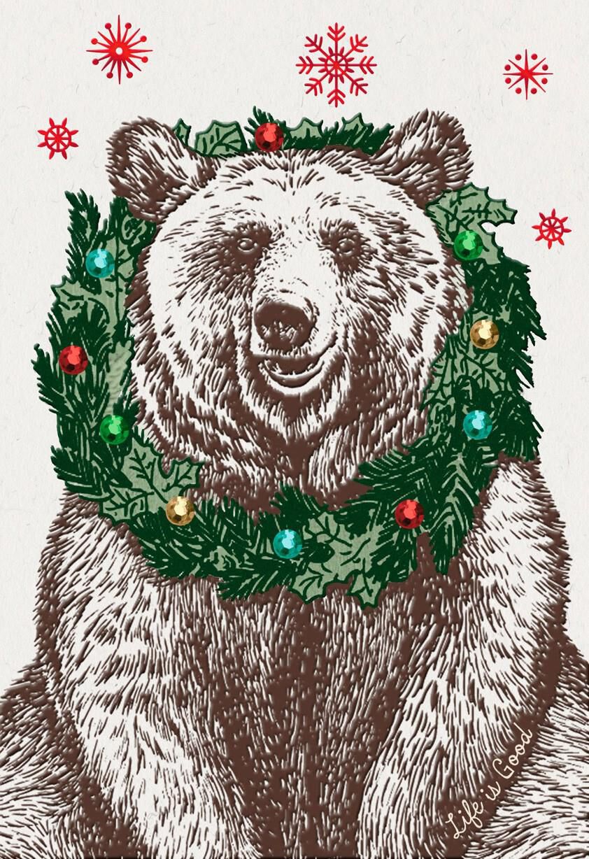 grizzly bear christmas