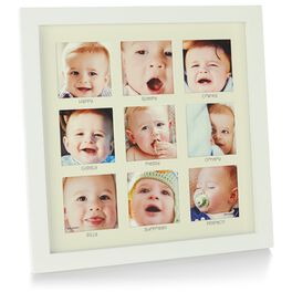 The Many Faces of Baby Picture Frame, Holds 9 Photos, The Many Faces of Baby Picture Frame, Holds 9 Photos, , large