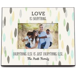 Love Is Everything Personalized 4x6 Picture Frame, Love Is Everything Personalized 4x6 Picture Frame, , large