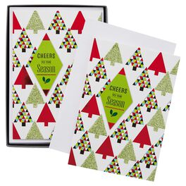 Cheers to the Season Christmas Cards, Box of 16, Cheers to the Season Christmas Cards, Box of 16, , large