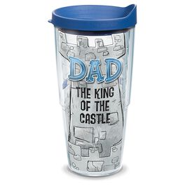 Tervis® Dad King of the Castle Tumbler, 24 oz., Tervis® Dad King of the Castle Tumbler, 24 oz., , large