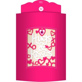 Hugs & Kisses Valentine's Day Song Card With Light, Hugs & Kisses Valentine's Day Song Card With Light, , large