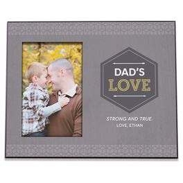 Dad's Love Personalized 4x6 Picture Frame, Dad's Love Personalized 4x6 Picture Frame, , large