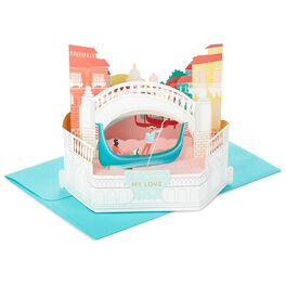 Romantic Gondola Pop Up Love Card, Romantic Gondola Pop Up Love Card, , large