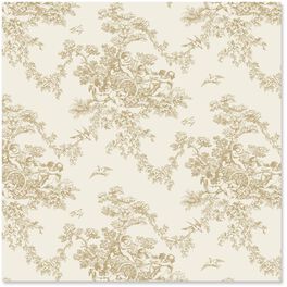 Gold Toile Wrapping Paper Roll, 27 sq. ft., Gold Toile Wrapping Paper Roll, 27 sq. ft., , large
