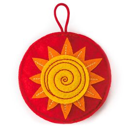 Recordable Sun Sound Charm Token, Recordable Sun Sound Charm Token, , large