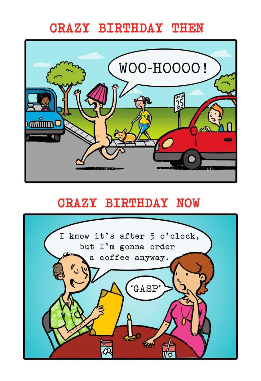 Crazy Birthday Wishes Greeting Card Greeting Cards Hallmark