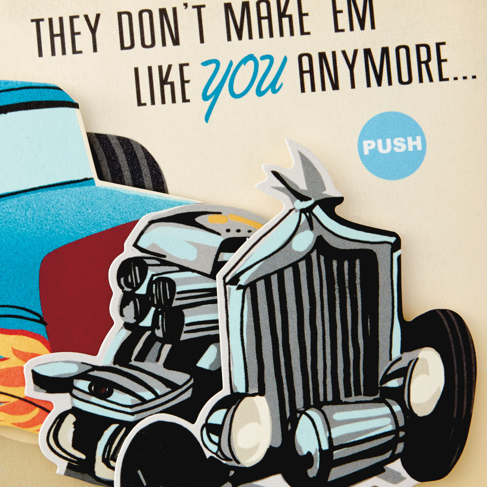 Vintage Hot Rod Car Father S Day Sound Card Greeting Cards Hallmark