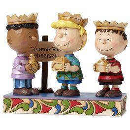 Jim Shore® Peanuts Three Wise Men Figurine, 2nd in Series, Jim Shore® Peanuts Three Wise Men Figurine, 2nd in Series, , large