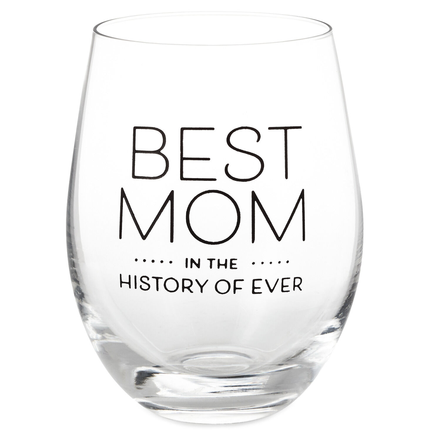 Mom Wine Glass Best Mom Ever Reasons Why Teal-WG