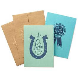 Horseshoe and Ribbon Thank You Notes, Pack of 8, Horseshoe and Ribbon Thank You Notes, Pack of 8, , large