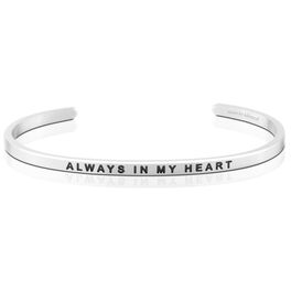 Mantraband Always In My Heart Bangle Bracelet, Mantraband Always In My Heart Bangle Bracelet, , large