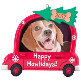 Happy Howlidays! Dog Picture Frame Ornament, Happy Howlidays! Dog Picture Frame Ornament, , large