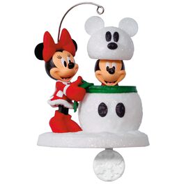 Disney Mickey and Minnie Snowmouse Surprise Ornament, Disney Mickey and Minnie Snowmouse Surprise Ornament, , large
