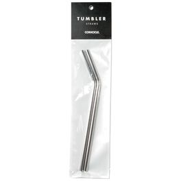 Corkcicle® Stainless Steel Tumbler Straws, Pack of 2, Corkcicle® Stainless Steel Tumbler Straws, Pack of 2, , large