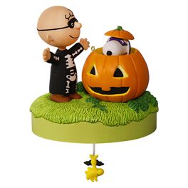 Trick or Treat? The Peanuts® Gang Halloween Musical Ornament, Trick or Treat? The Peanuts® Gang Halloween Musical Ornament, , large