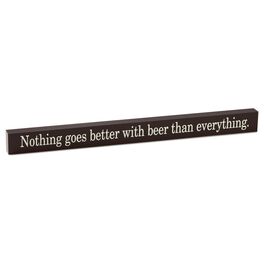 Better With Beer Wooden Block, Better With Beer Wooden Block, , large