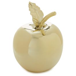 Gold Apple Paperweight, Gold Apple Paperweight, , large