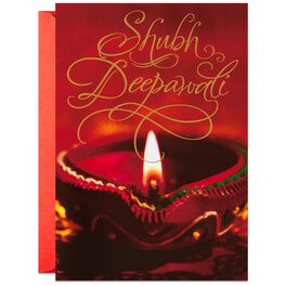 Shubh Deepawali Diwali Card, Pack of 6, Shubh Deepawali Diwali Card, Pack of 6, , large