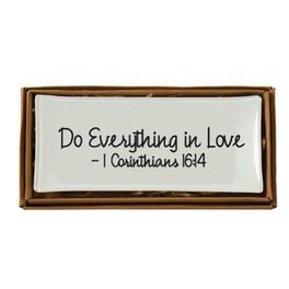 Mud Pie® Everything In Love Trinket Tray, Mud Pie® Everything In Love Trinket Tray, , large