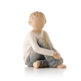 Willow Tree® Caring Child Figurine, Willow Tree® Caring Child Figurine, , large