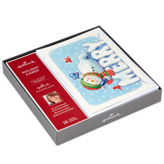 A Snowy 2020 Keepsake Ornament Inspired Christmas Cards ...