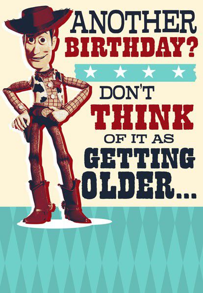 Vintage Woody Birthday Card