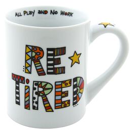 Our Name is Mud Cuppadoodle "Retired" Mug, 16 oz., Our Name is Mud Cuppadoodle "Retired" Mug, 16 oz., , large