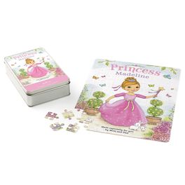 Princess Personalized Puzzle and Tin, Princess Personalized Puzzle and Tin, , large