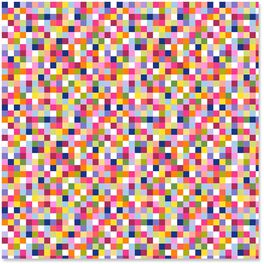 Colorful Pixels Wrapping Paper Roll, 27 sq. ft., Colorful Pixels Wrapping Paper Roll, 27 sq. ft., , large