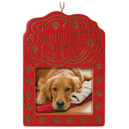 Faithful Friend Forever Pet Bereavement Photo Holder Ornament, Faithful Friend Forever Pet Bereavement Photo Holder Ornament, , large