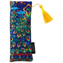 Catalina Estrada Peacock Plumage Eyeglass Holder, Catalina Estrada Peacock Plumage Eyeglass Holder, , large