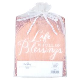 DaySpring Full of Blessings Muslin Tea Towel, 18x24, DaySpring Full of Blessings Muslin Tea Towel, 18x24, , large