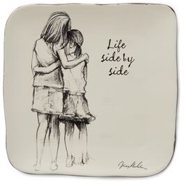 Side by Side Sisters and Friends Decorative Tray, Side by Side Sisters and Friends Decorative Tray, , large