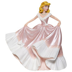 Disney Cinderella in Pink Dress Couture de Force Figurine, 7.75