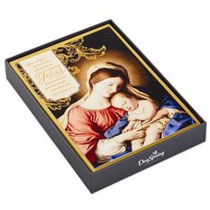 Mary and Child Religious Christmas Cards, Box of 16 - Boxed Cards