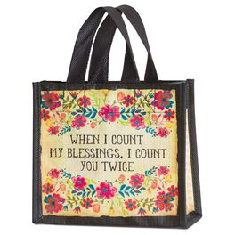 Natural Life Count My Blessings Gift Bag, Small, Natural Life Count My Blessings Gift Bag, Small, , large