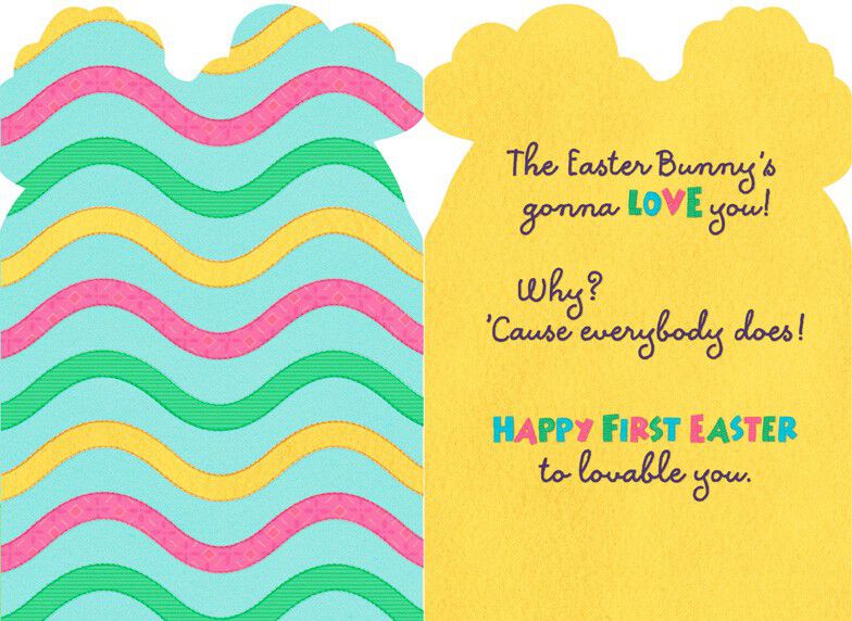 Peanuts® Grandson's First Easter Card