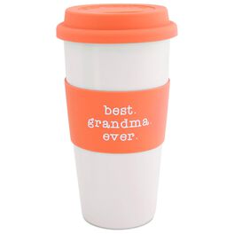 Best Grandma Ever Insulated Travel Mug, 15 oz., Best Grandma Ever Insulated Travel Mug, 15 oz., , large