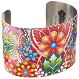 Catalina Estrada Springtime Petals Cuff Bracelet, Catalina Estrada Springtime Petals Cuff Bracelet, , large