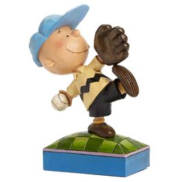Jim Shore Perfect Pitch—Baseball Charlie Brown Figurine, Jim Shore Perfect Pitch—Baseball Charlie Brown Figurine, , large