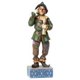 Jim Shore If I Only Had a Brain—Scarecrow with Diploma Figurine, Jim Shore If I Only Had a Brain—Scarecrow with Diploma Figurine, , large
