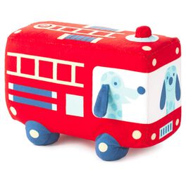 Stuffed Firetruck Toy with Lights and Sound, Stuffed Firetruck Toy with Lights and Sound, , large
