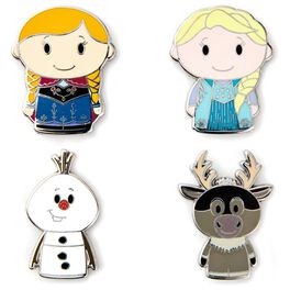 itty bittys® Disney Frozen Collectible Enamel Pins, Set of 4, itty bittys® Disney Frozen Collectible Enamel Pins, Set of 4, , large