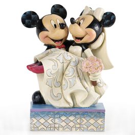 Congratulations, Mickey & Minnie Wedding Figurine, Congratulations, Mickey & Minnie Wedding Figurine, , large